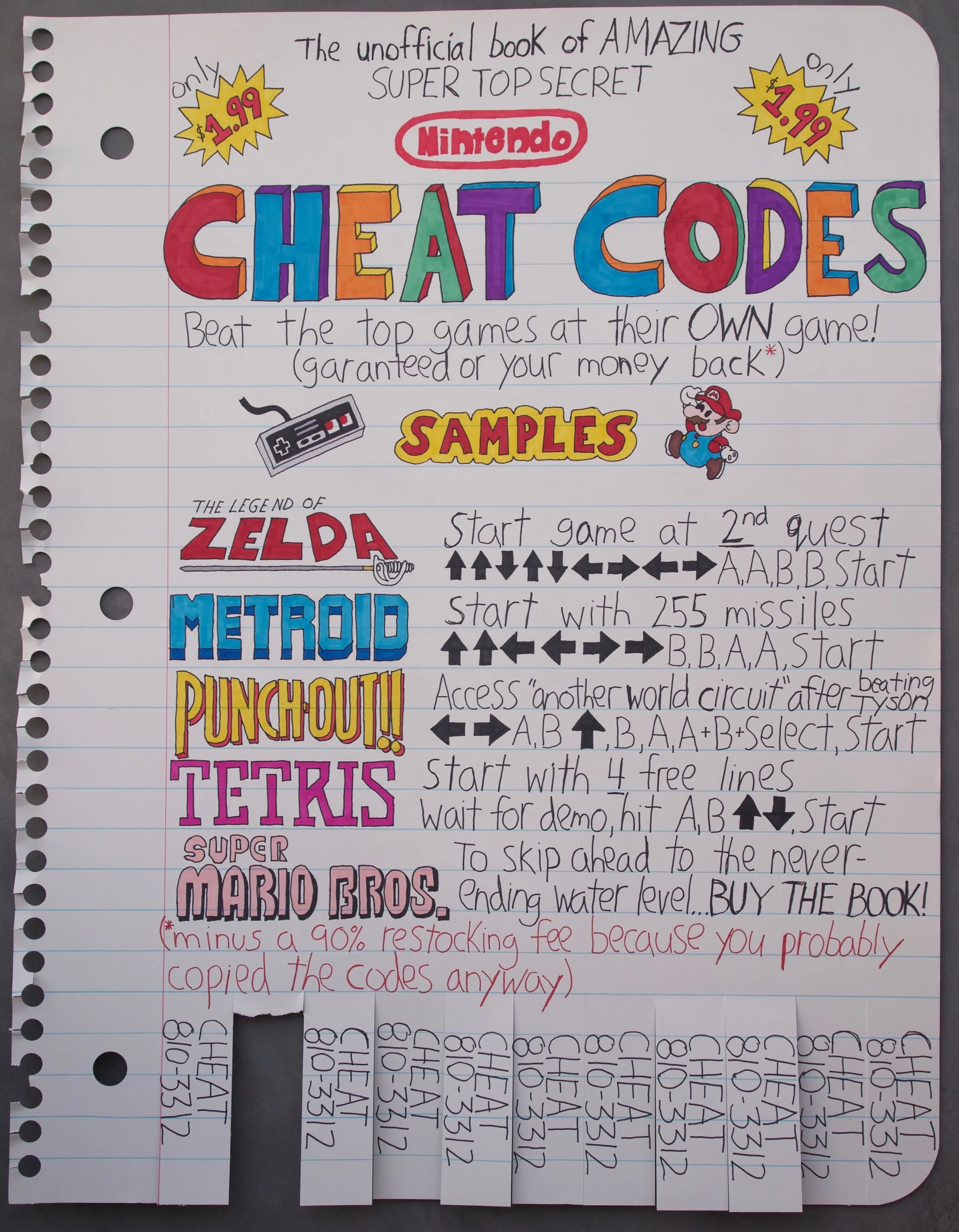 Cheat Codes - Limited Edition Print