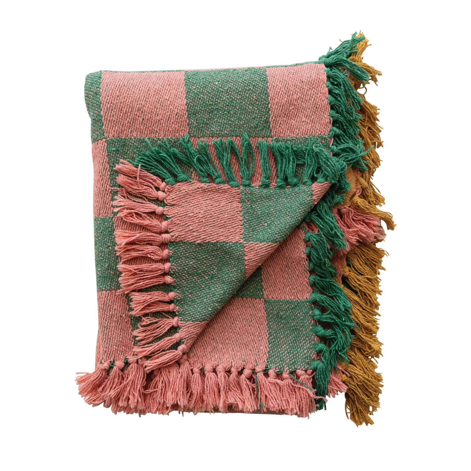 Cheerful Check Throw