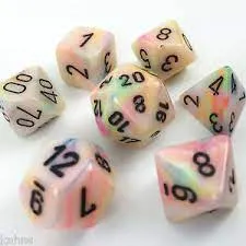Chessex: Festive 7PC Circus