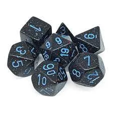 Chessex: Speckled 7P Blue Stars