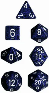 Chessex: Speckled 7PC Stealth