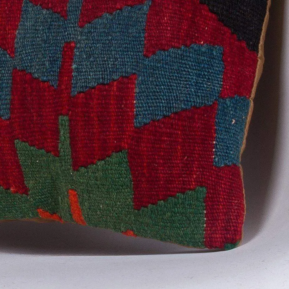 Chevron Multi Color Kilim Pillow Cover 16x16 4588