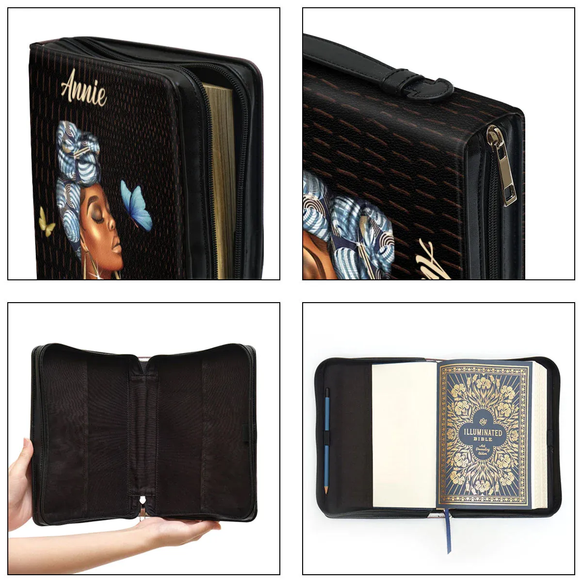 Christianart Bible Cover - What God Says About You - Personalized Gifts for Pastor - Gifts For Women - CABBBCV05060324.
