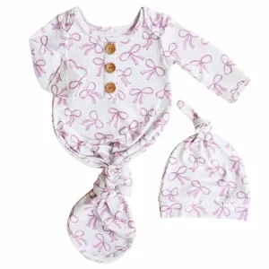 CL Knot Gown | Blushing Bows