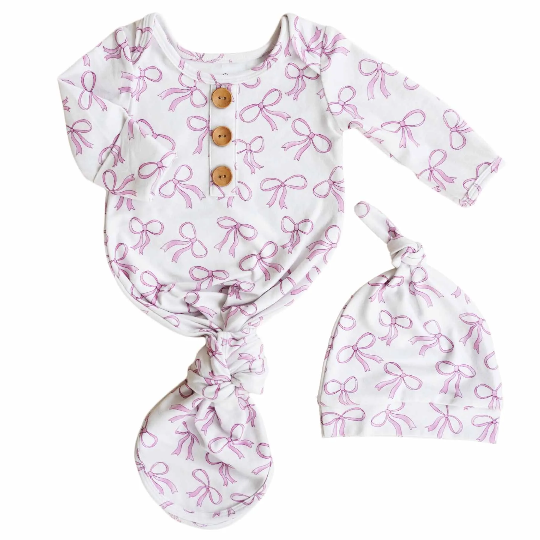 CL Knot Gown | Blushing Bows