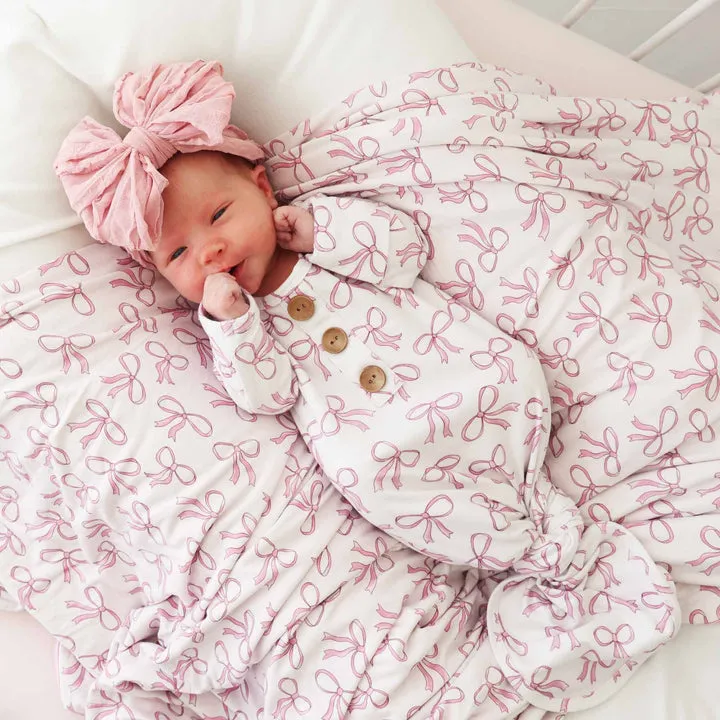 CL Knot Gown | Blushing Bows