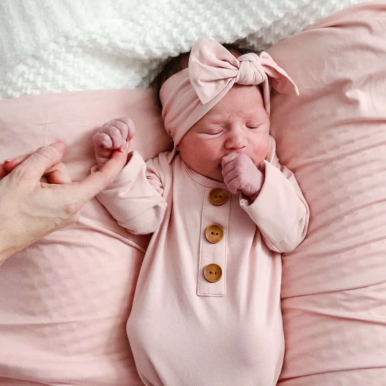 CL Knot Gown | Petal Pink