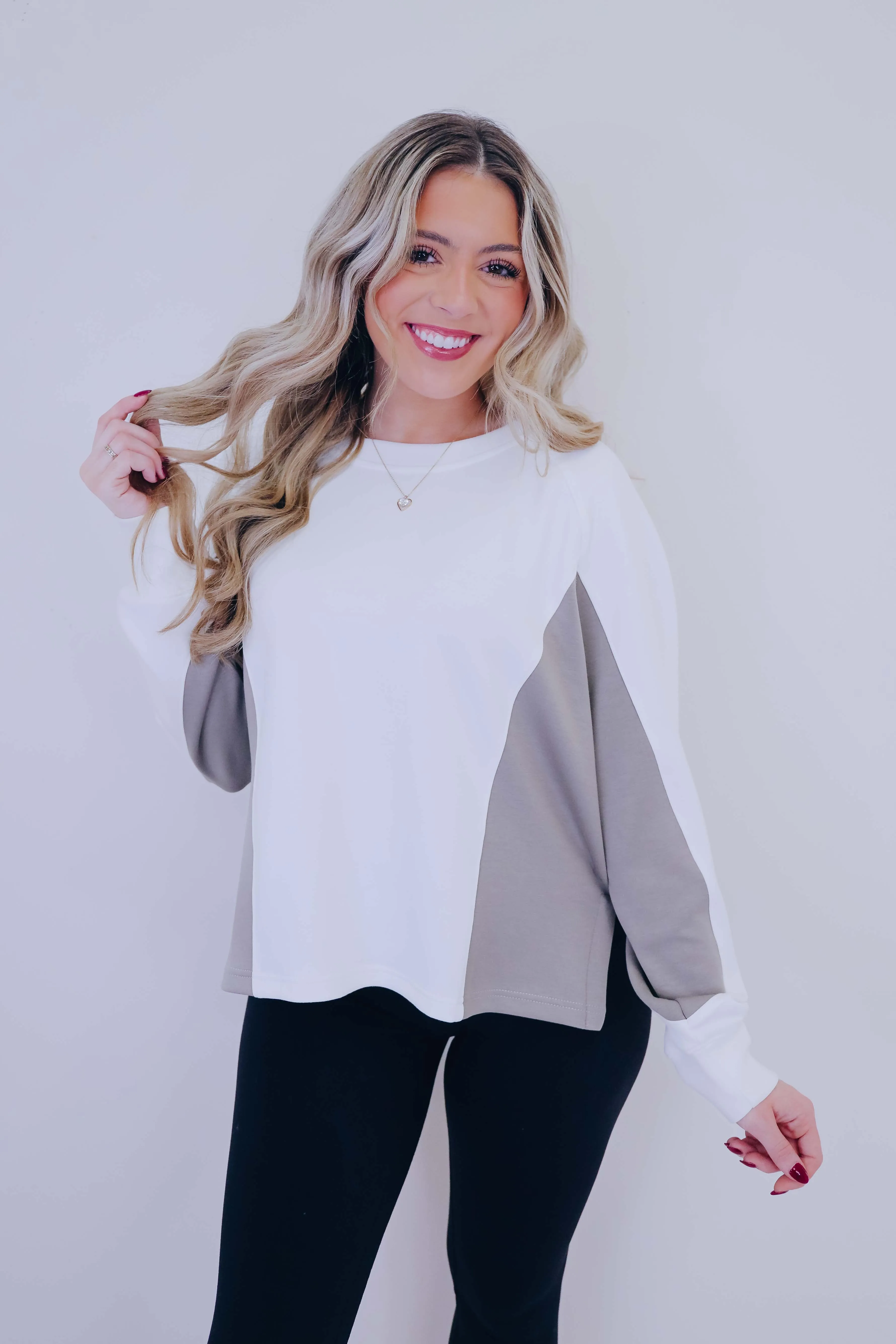 Clara Classy Colorblock Top
