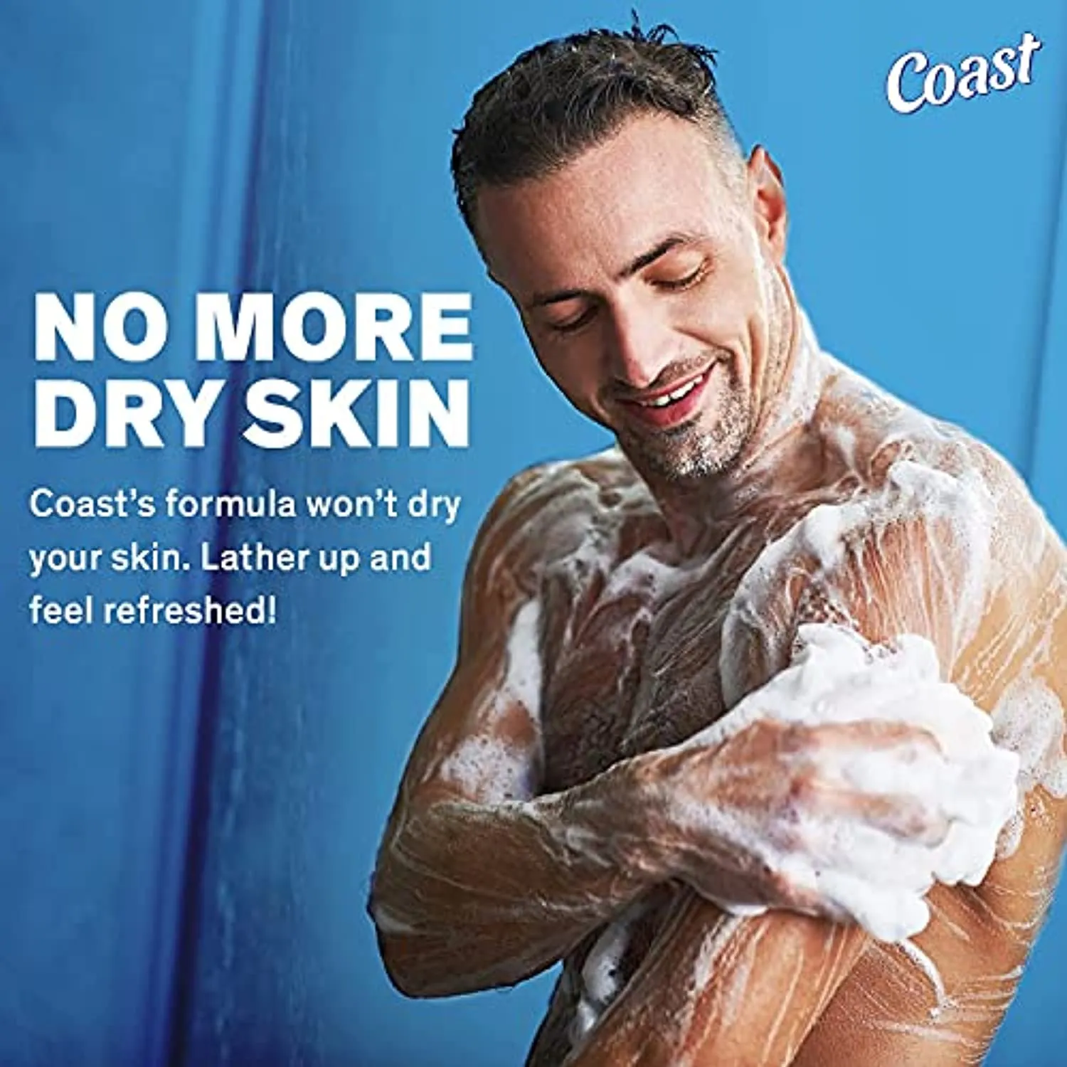 COAST CARE Body Wash - ATLANTIC RUSH 18OZ (PACK OF 6)