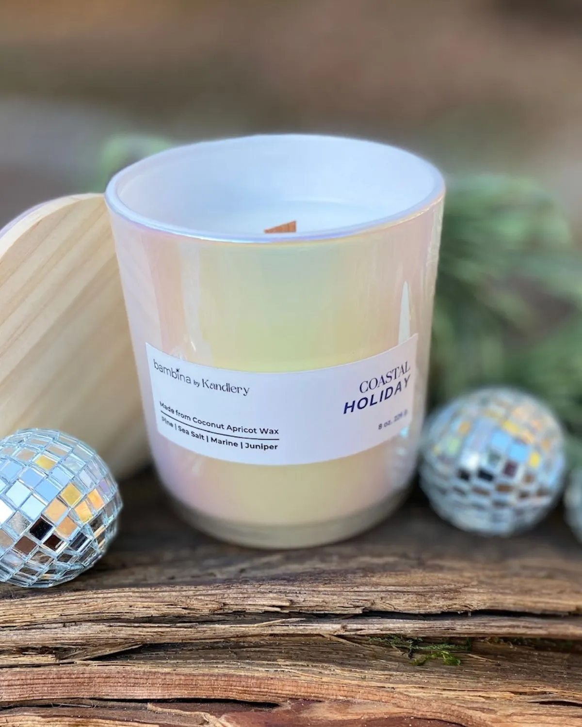 Coastal Holiday Candle