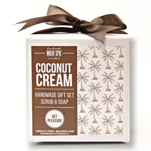 Coconut Cream Scrub & Soap Gift Set