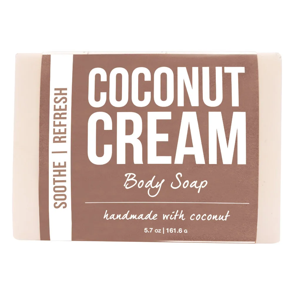 Coconut Cream Scrub & Soap Gift Set