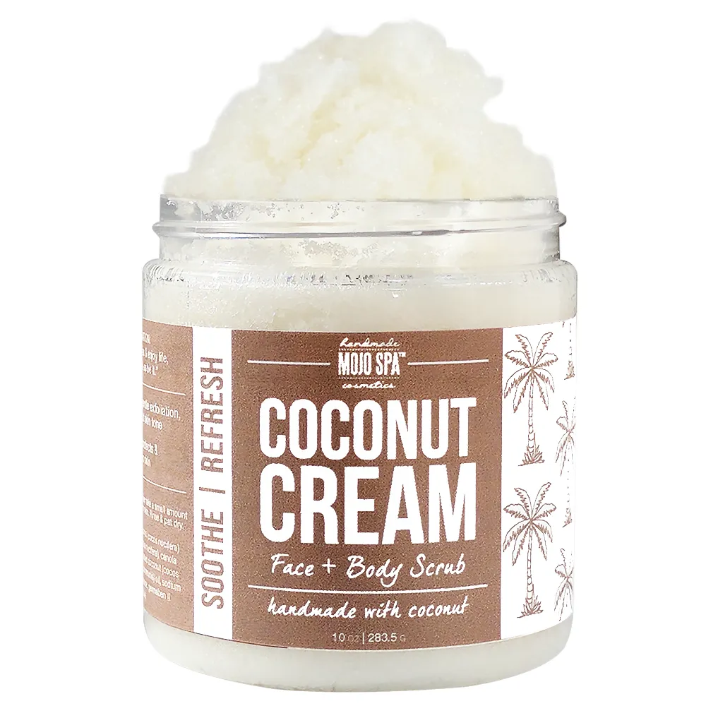 Coconut Cream Scrub & Soap Gift Set