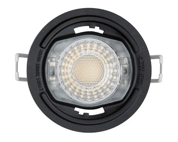 Collingwood DLT551500A H2 Lite CSP 4.2W-6W IP65 Fire-Rated Fixed CCT LED Dimmable Downlight with Matt White Bezel
