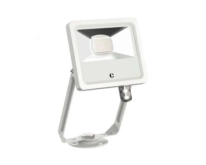 Collingwood FL01WXCS White 10W Colour Switchable Floodlight, Standard