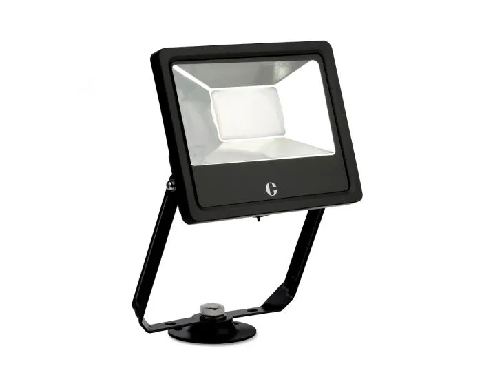Collingwood FL02BXCS Black 20W Colour Switchable Floodlight, IP65, Standard