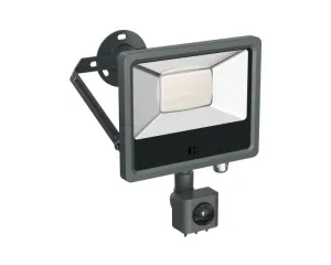 Collingwood FL03APCS Anthracite 30W Colour Switchable Floodlight, PIR