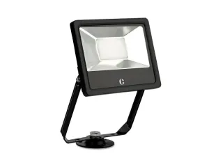 Collingwood FL03BXCS Black 30W Colour Switchable Floodlight, IP65, Standard