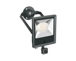 Collingwood FL05APCS Anthracite 50W Colour Switchable Floodlight, PIR