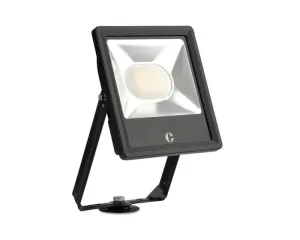 Collingwood FL05BXCS Black 50W Colour Switchable Floodlight, IP65, Standard