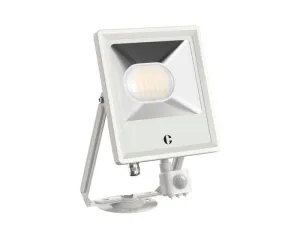 Collingwood FL05WPCS White 50W Colour Switchable Floodlight, IP65, PIR