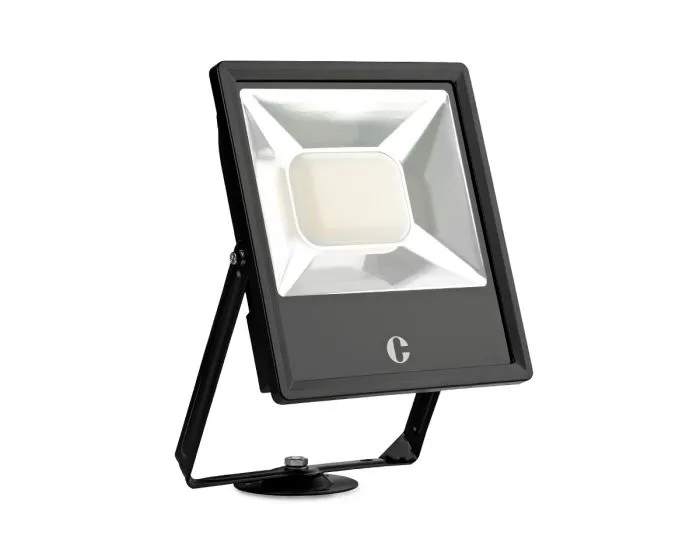 Collingwood FL10BXCS Black 100W Colour Switchable Floodlight, IP65, Standard