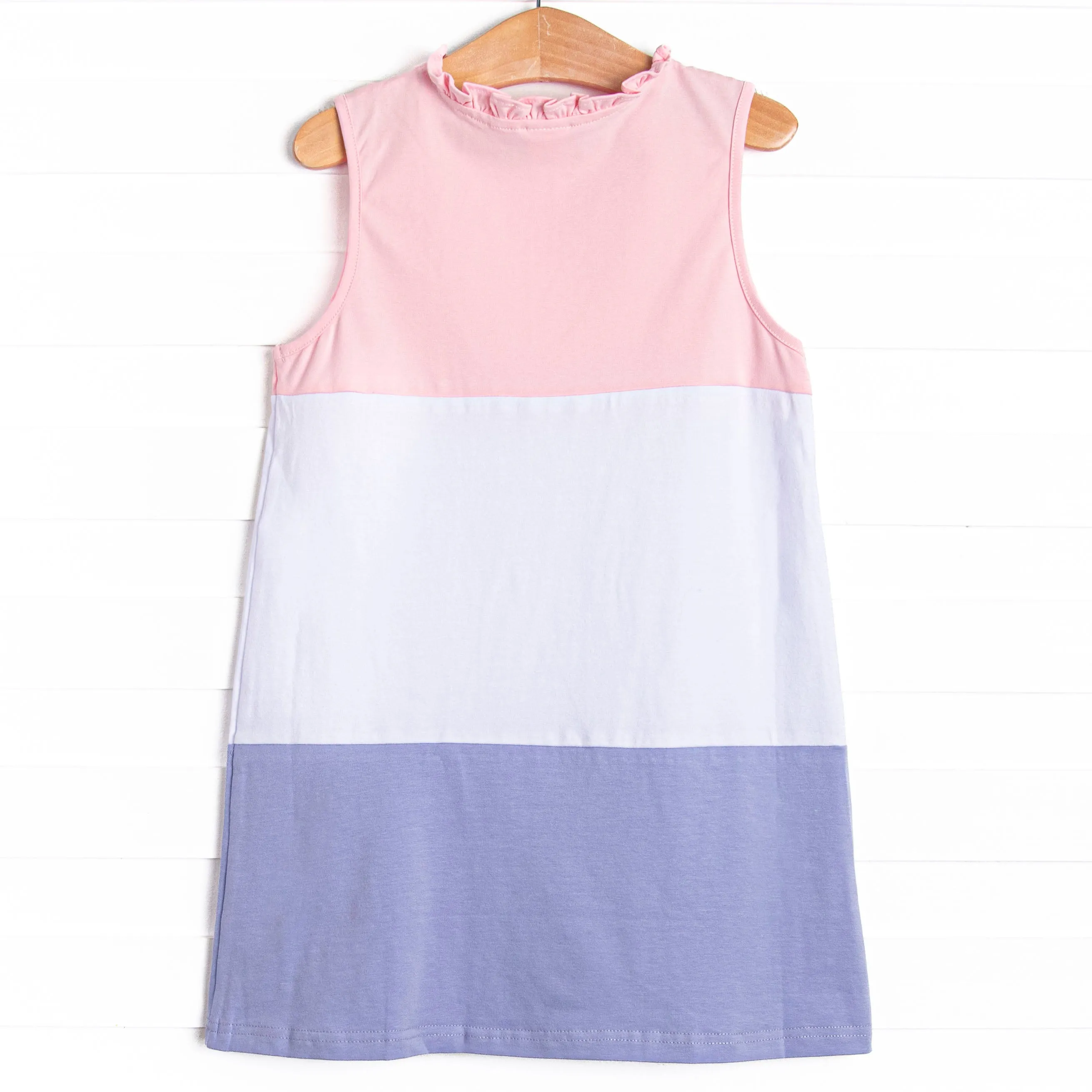 Color Block Clara Dress, Pink