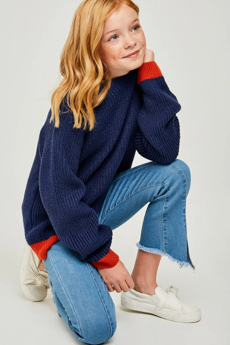 Color Block Sweater