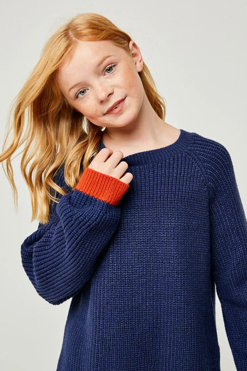 Color Block Sweater