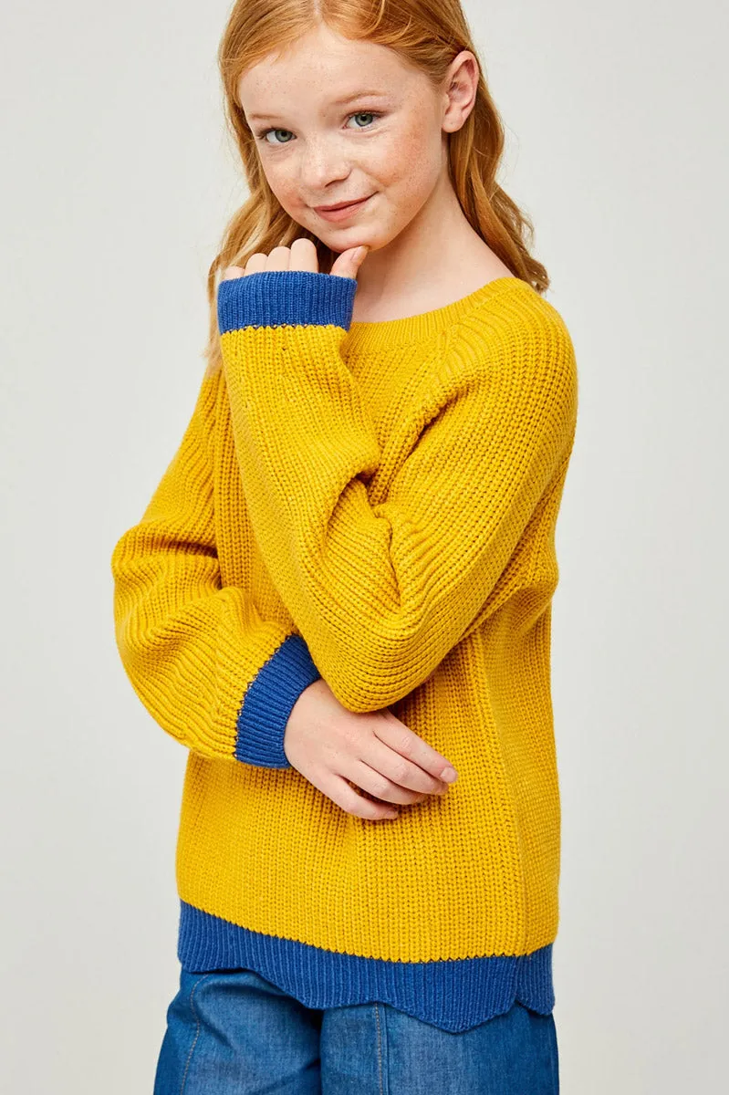 Color Block Sweater
