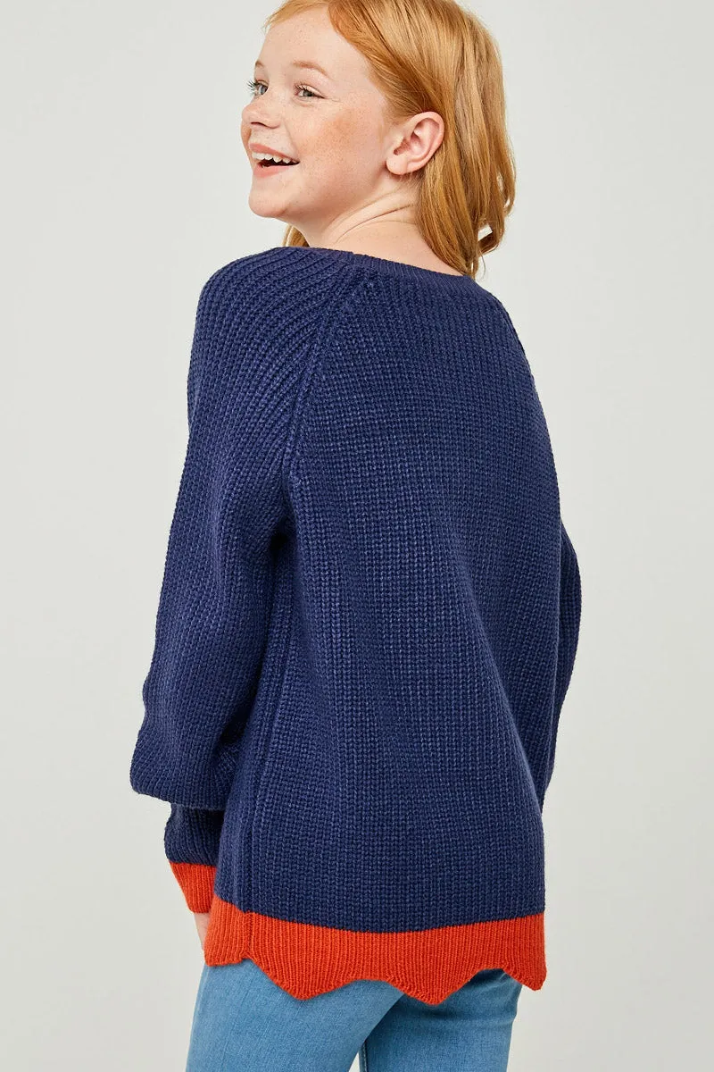 Color Block Sweater