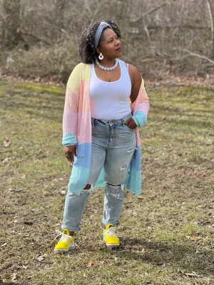 Colorblock Cardigan