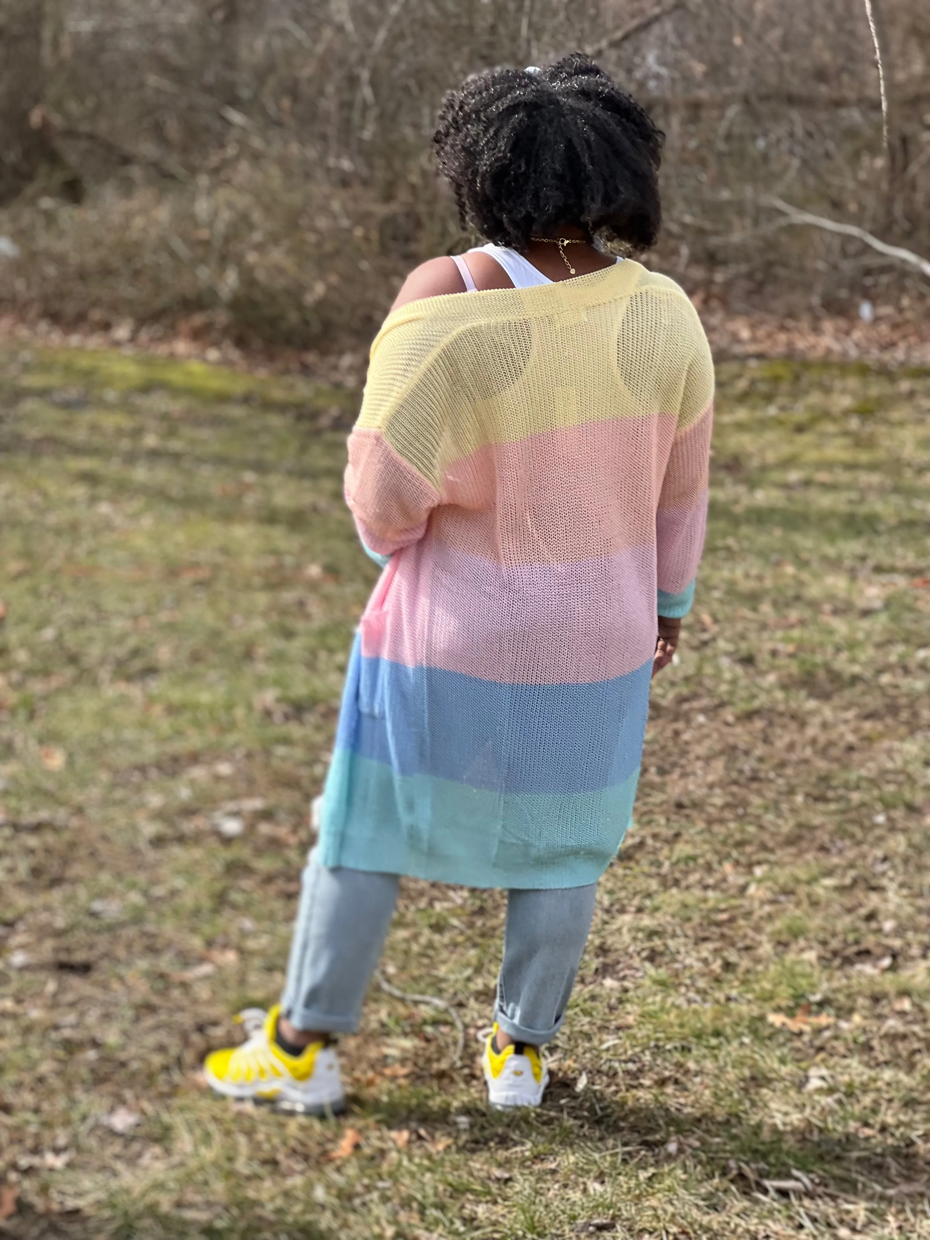 Colorblock Cardigan