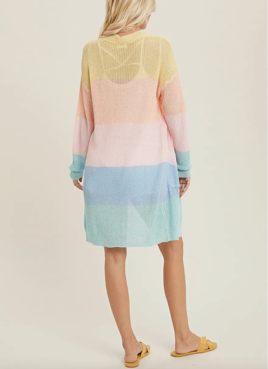 Colorblock Cardigan