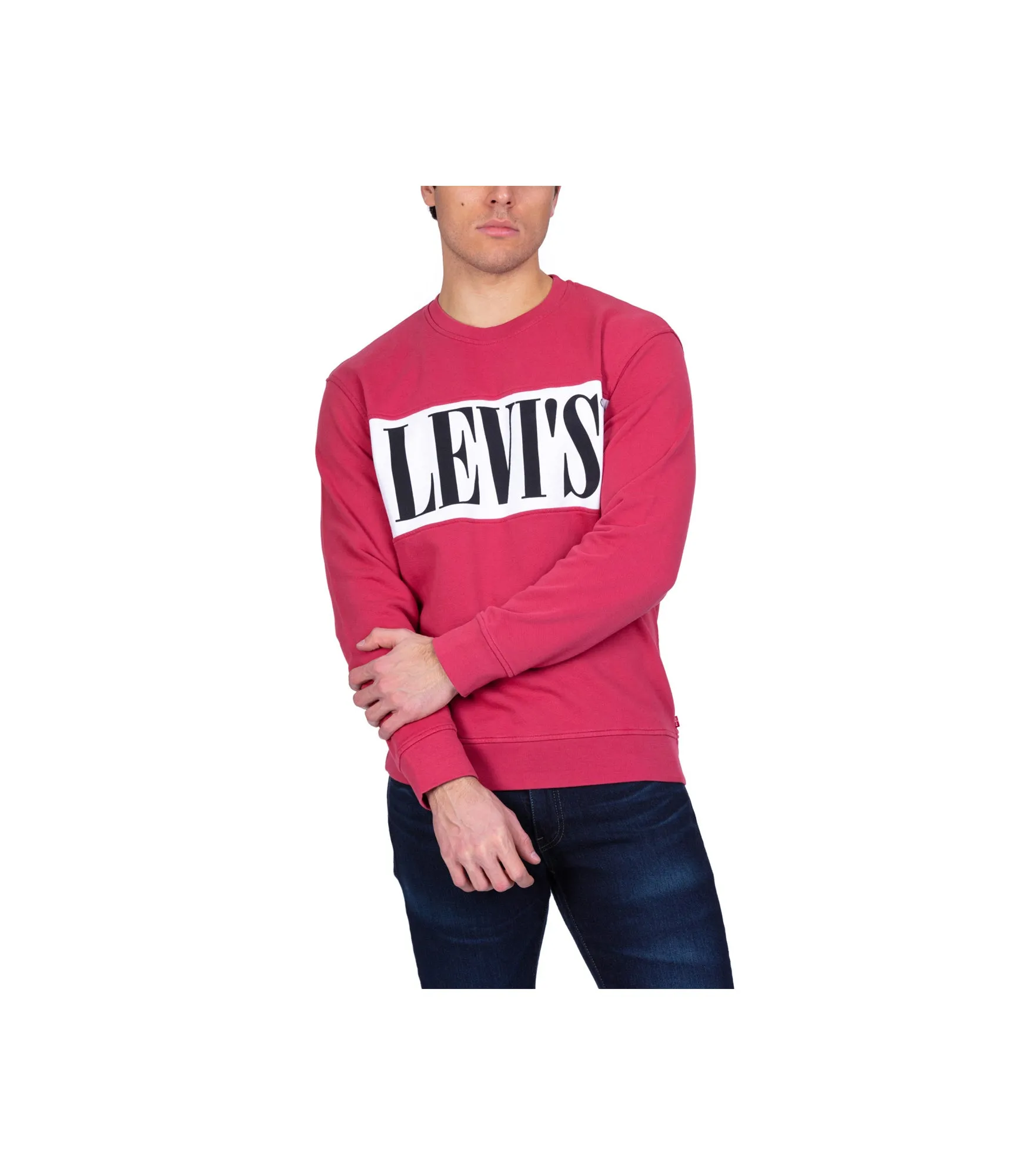 Colorblock Crew - Red