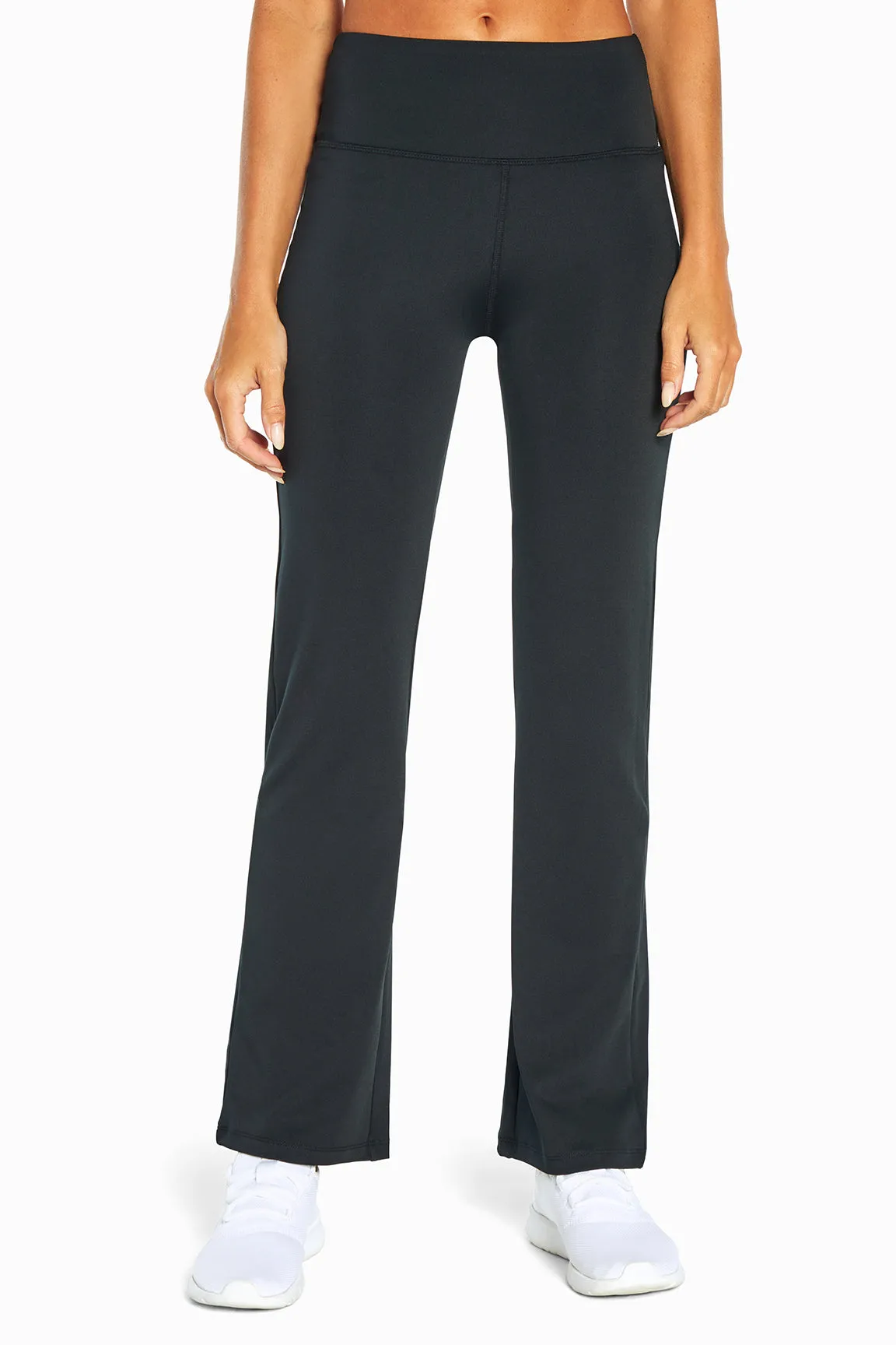 Colorblock Flare Pant (Black)