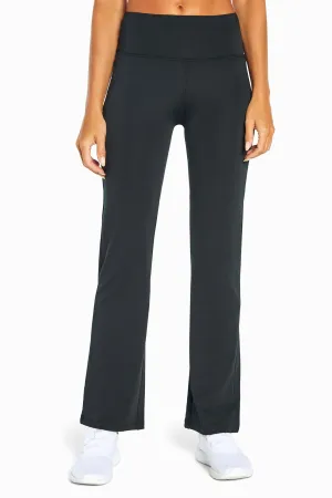 Colorblock Flare Pant (Black)