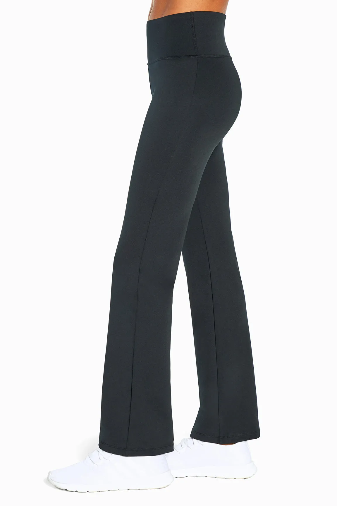 Colorblock Flare Pant (Black)