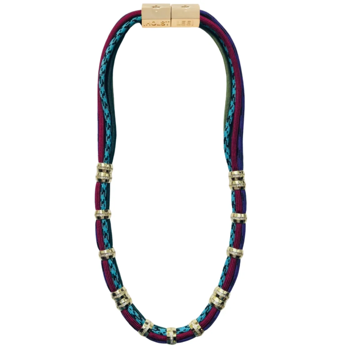 Colorblock Necklace Dance