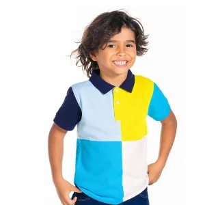 Colorblock Polo Tee