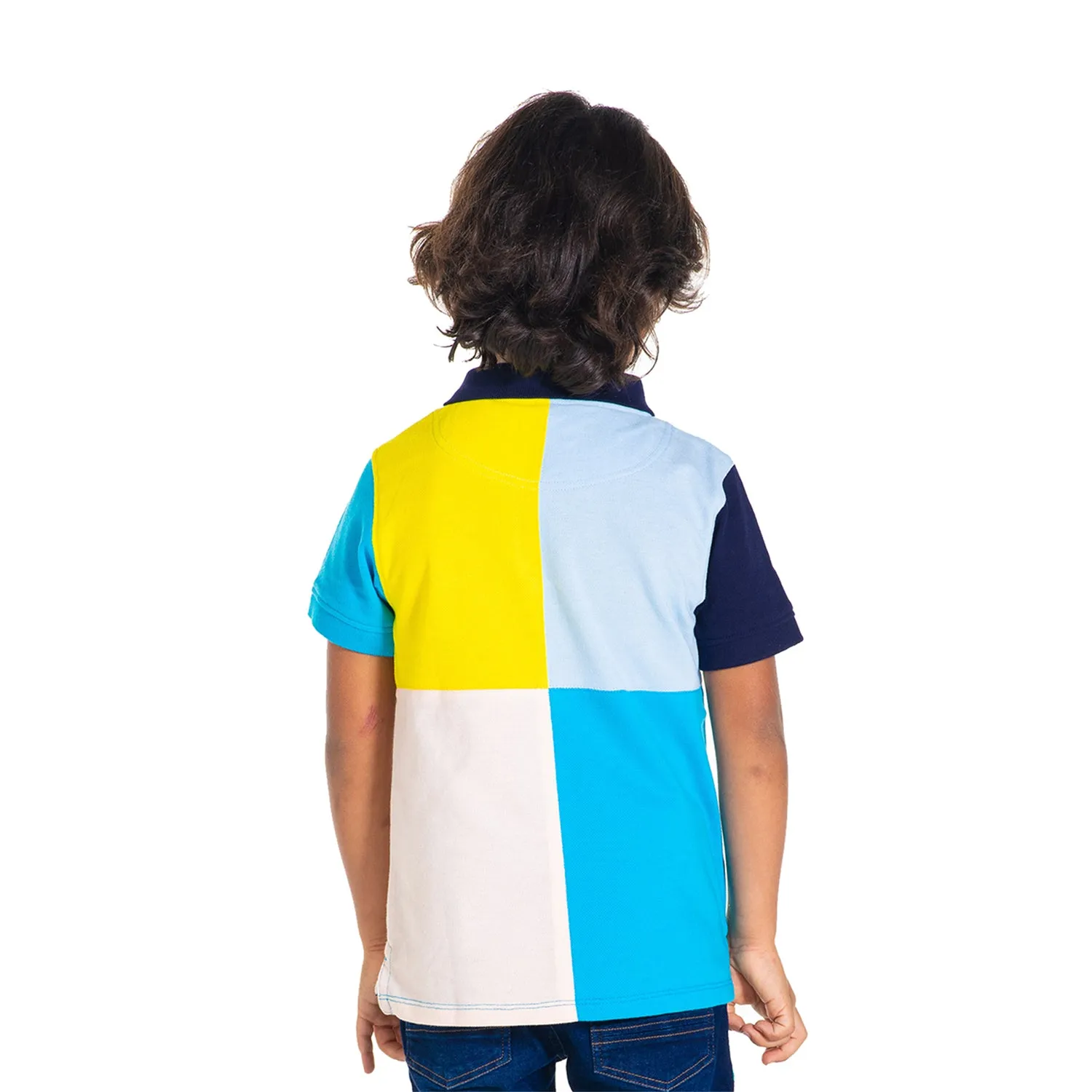 Colorblock Polo Tee