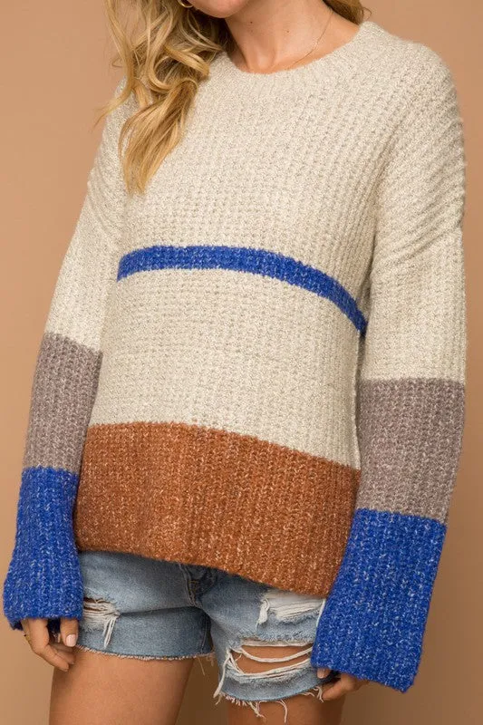 Colorblock Sweater