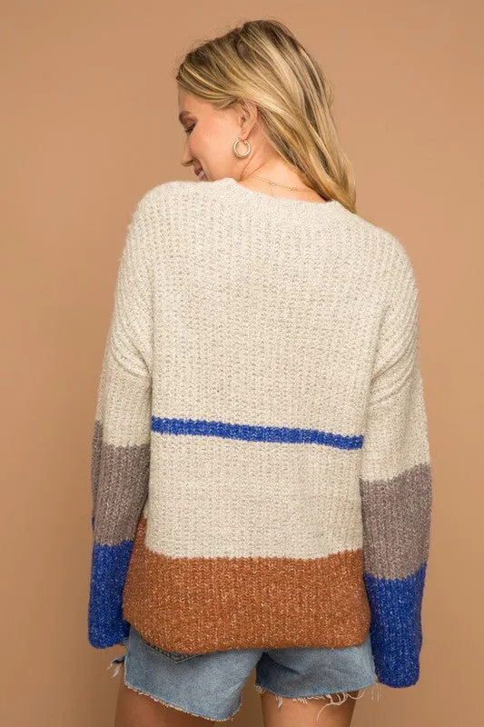 Colorblock Sweater