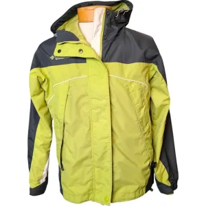 Columbia Sportswear Core Interchange Womens Hooded Jacket Size Medium Green Gray