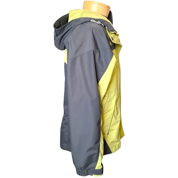 Columbia Sportswear Core Interchange Womens Hooded Jacket Size Medium Green Gray