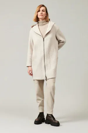 Comfort fit hooded jacket