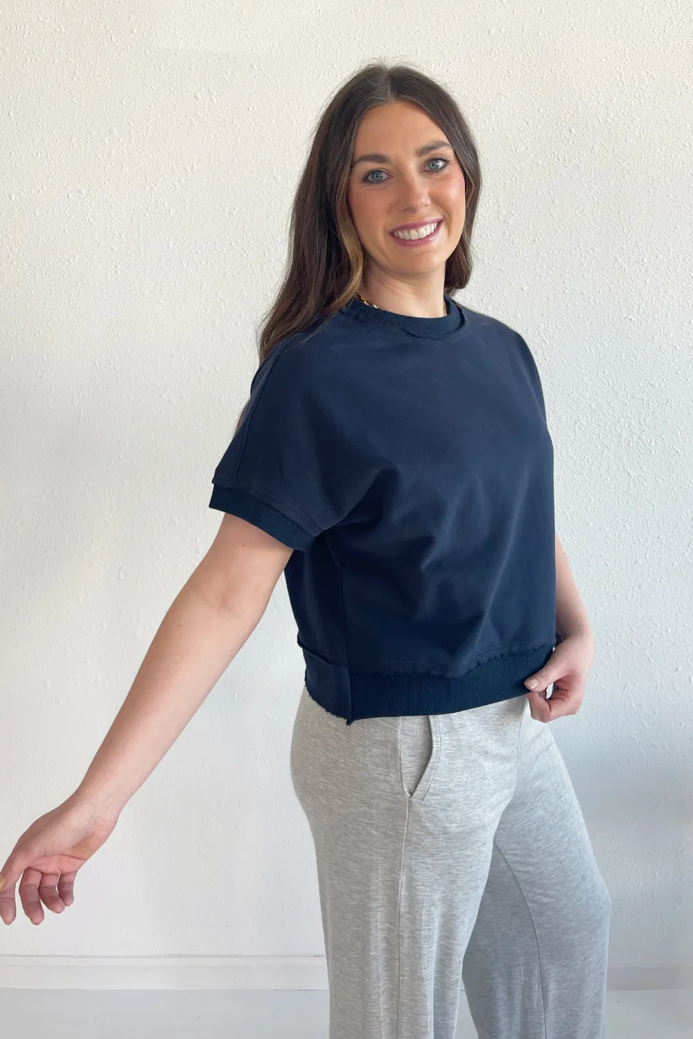 Comfort Oval Blend Short Sleeve Crewneck