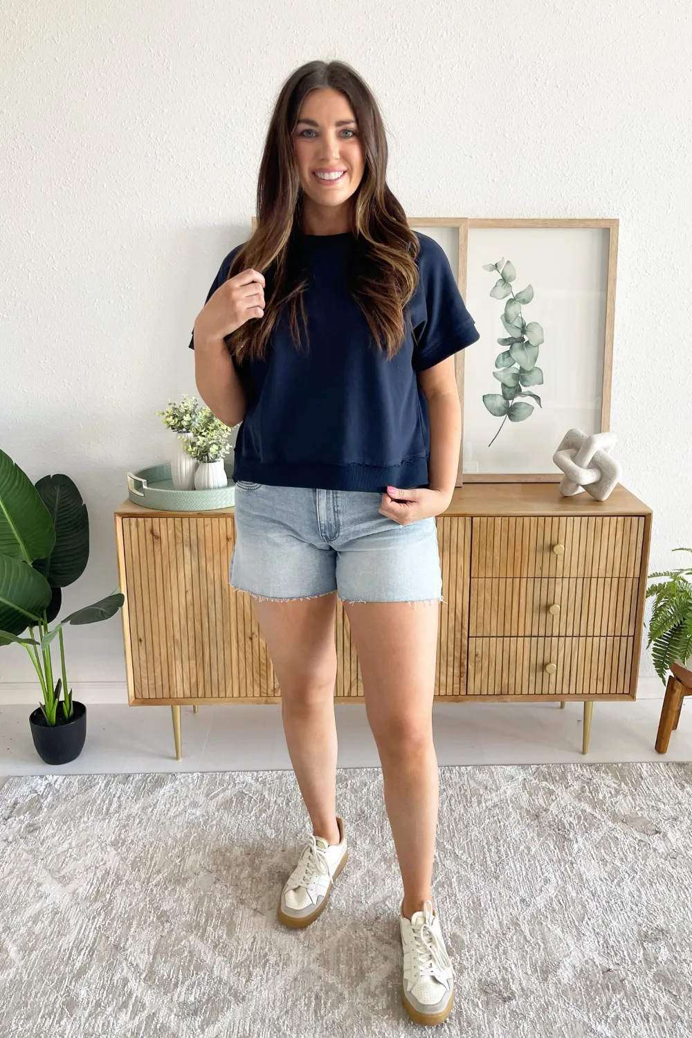 Comfort Oval Blend Short Sleeve Crewneck