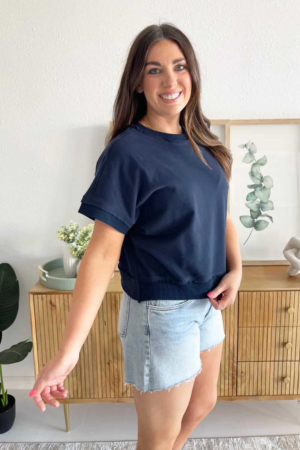 Comfort Oval Blend Short Sleeve Crewneck