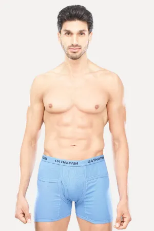 Comfort Rib - Assorder Colors With Outer Elastic Trunks Combo For Men (Pack Of 5) | Uathayam